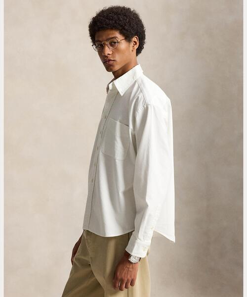 POLO RALPH LAUREN（ポロ ラルフ ローレン）の「オックスフォード ビッグ シャツ（シャツ/ブラウス・メンズ・ホワイト・XS/XL/L/M/S）」の5枚目の写真