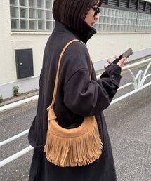 フリンジショルダーバッグ