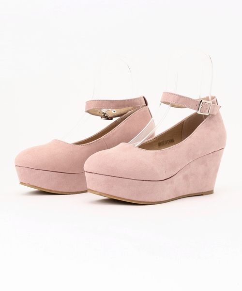WEGO(ウィゴー)の「WEGO/厚底ウェッジパンプス(パンプス・レディース・ブラック/グレー/ピンク・LARGE/MEDIUM)」の6枚目の写真