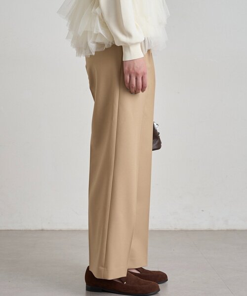 LOUNGEDRESS（ラウンジドレス）の「《3サイズ展開》セミワイドTRパンツ（その他パンツ・レディース・ブラック/ベージュ/グレー・40/38/36）」の22枚目の写真