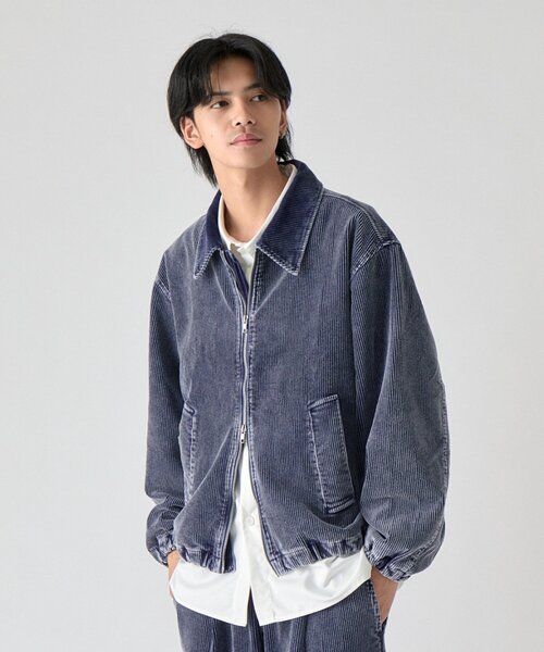 goocy(グーシー)の「ケミカルコーデュロイブルゾン(ブルゾン・メンズ・ブラウン/チャコールグレー/ネイビー・MEDIUM/LARGE)」の3枚目の写真