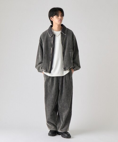 goocy(グーシー)の「ケミカルコーデュロイブルゾン(ブルゾン・メンズ・ブラウン/チャコールグレー/ネイビー・MEDIUM/LARGE)」の5枚目の写真