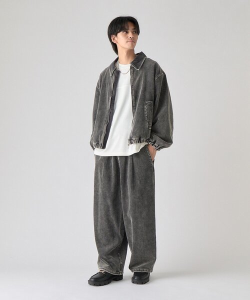 goocy(グーシー)の「ケミカルコーデュロイブルゾン(ブルゾン・メンズ・ブラウン/チャコールグレー/ネイビー・MEDIUM/LARGE)」の6枚目の写真