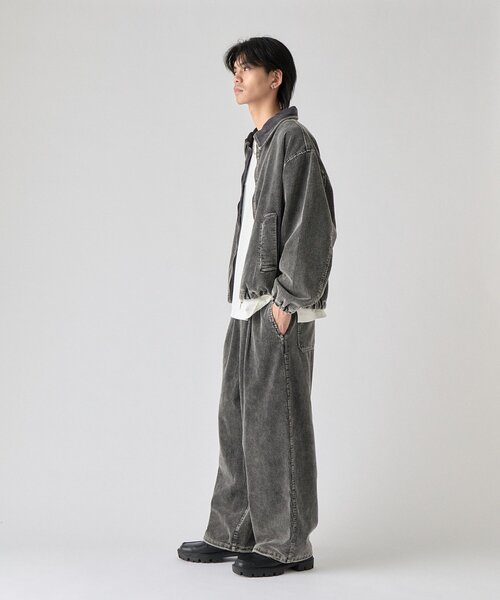 goocy(グーシー)の「ケミカルコーデュロイブルゾン(ブルゾン・メンズ・ブラウン/チャコールグレー/ネイビー・MEDIUM/LARGE)」の7枚目の写真