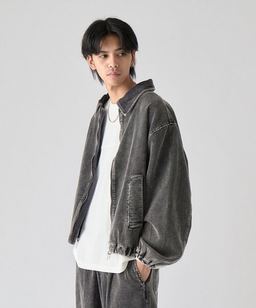 goocy(グーシー)の「ケミカルコーデュロイブルゾン(ブルゾン・メンズ・ブラウン/チャコールグレー/ネイビー・MEDIUM/LARGE)」の13枚目の写真