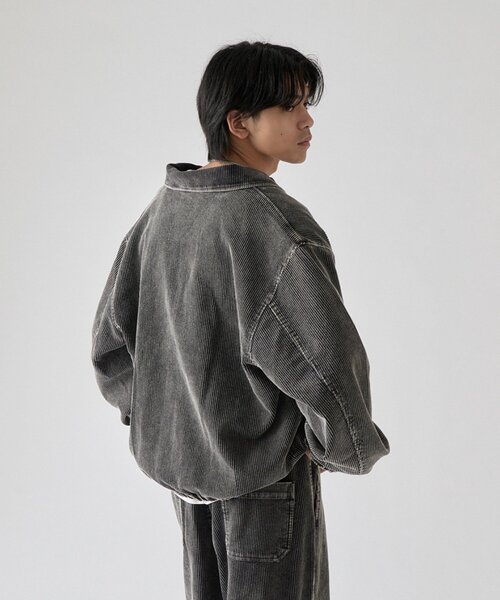 goocy(グーシー)の「ケミカルコーデュロイブルゾン(ブルゾン・メンズ・ブラウン/チャコールグレー/ネイビー・MEDIUM/LARGE)」の16枚目の写真