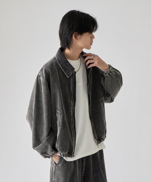 goocy(グーシー)の「ケミカルコーデュロイブルゾン(ブルゾン・メンズ・ブラウン/チャコールグレー/ネイビー・MEDIUM/LARGE)」の17枚目の写真