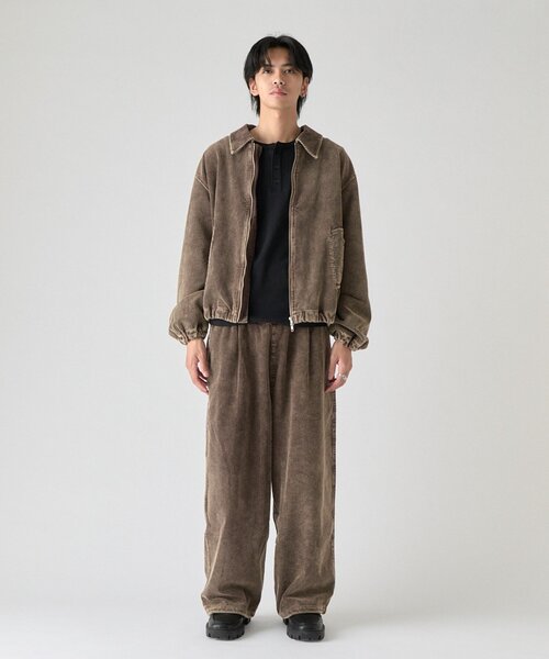 goocy(グーシー)の「ケミカルコーデュロイブルゾン(ブルゾン・メンズ・ブラウン/チャコールグレー/ネイビー・MEDIUM/LARGE)」の18枚目の写真