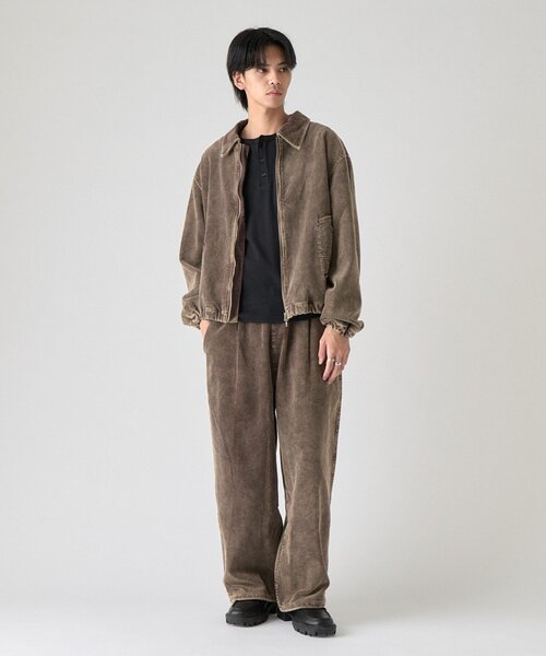 goocy(グーシー)の「ケミカルコーデュロイブルゾン(ブルゾン・メンズ・ブラウン/チャコールグレー/ネイビー・MEDIUM/LARGE)」の19枚目の写真