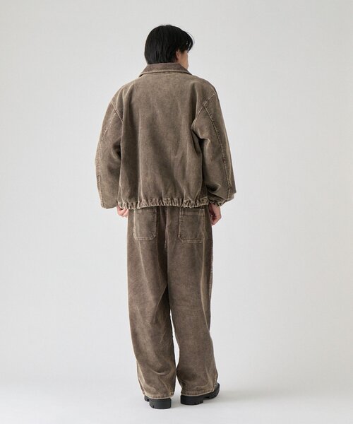 goocy(グーシー)の「ケミカルコーデュロイブルゾン(ブルゾン・メンズ・ブラウン/チャコールグレー/ネイビー・MEDIUM/LARGE)」の22枚目の写真