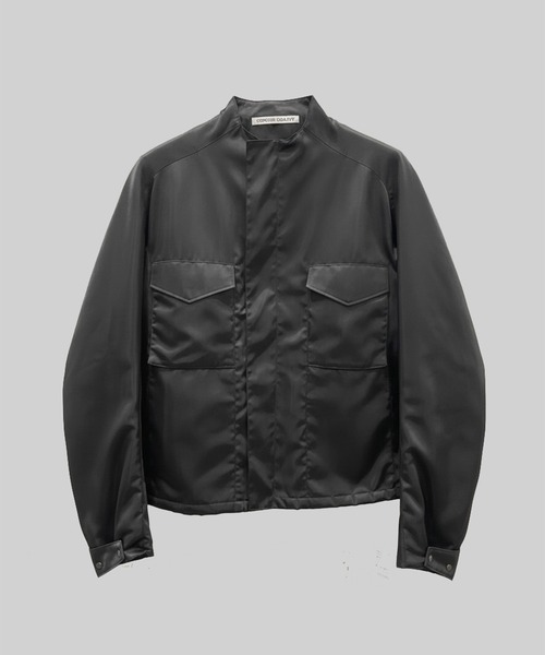 OPPOSE DUALITY(オポーズデュアリティ)の「【OPPOSE DUALITY】M-65 Short Nylon(ブルゾン・メンズ・グリーン/ブラック・48)」の2枚目の写真