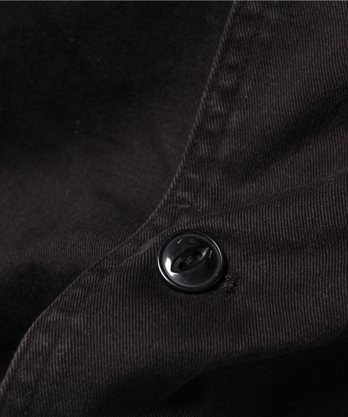 VENCEEXCHANGE(ヴァンスエクスチェンジ)の「ツイル ミリタリーシャツ (シャツ/ブラウス・メンズ・ブラック/ダークグリーン・SMALL/MEDIUM/LARGE)」の9枚目の写真