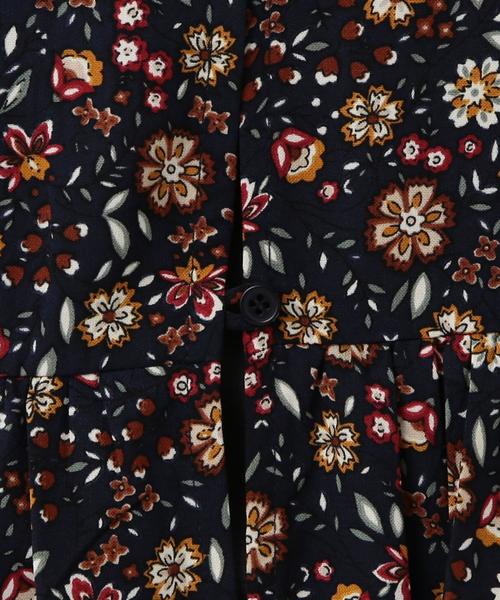 Another Edition(アナザーエディション)の「【WEB店舗限定】フラワープリントガウン/aeBFC FLOWER PRT GOWN●(カーディガン/ボレロ・レディース・オフホワイト/ネイビー・フリー)」の5枚目の写真