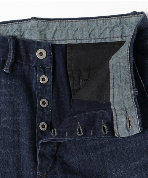 RRL（ダブル アール エル）の「インディゴ コットン ヘリンボーン パンツ（その他パンツ・メンズ・ブルー系9・30/30/32/32/29/30/32/30/34/32/31/32/31/30/28/30/28/32/30/32/29/32/36/32/33/32）」の4枚目の写真