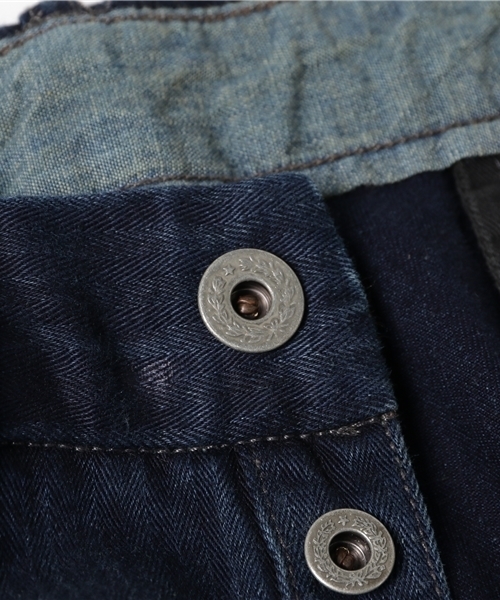 RRL（ダブル アール エル）の「インディゴ コットン ヘリンボーン パンツ（その他パンツ・メンズ・ブルー系9・30/30/32/32/29/30/32/30/34/32/31/32/31/30/28/30/28/32/30/32/29/32/36/32/33/32）」の5枚目の写真