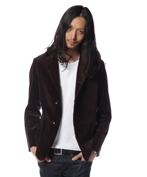 BEAMS（ビームス）の「Scye / コーデュロイ4Bジャケット（テーラードジャケット・メンズ・ブラウン・38）」の4枚目の写真