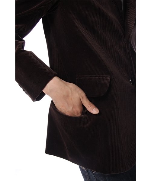 BEAMS（ビームス）の「Scye / コーデュロイ4Bジャケット（テーラードジャケット・メンズ・ブラウン・38）」の6枚目の写真