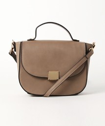 koe | ラウンドスクエアロックショルダー(ショルダーバッグ)