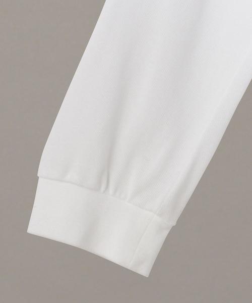 LACOSTE(ラコステ)の「【別注】 <LACOSTE(ラコステ)> WIDE LONG SLEEVE POLOSHIRTS/ポロシャツ ◆(ポロシャツ・メンズ・ホワイト/ブラック/パープル・4/2/5/3)」の6枚目の写真