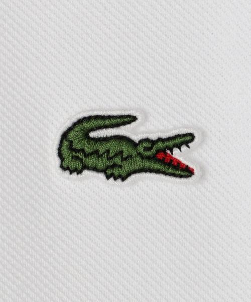 LACOSTE(ラコステ)の「【別注】 <LACOSTE(ラコステ)> WIDE LONG SLEEVE POLOSHIRTS/ポロシャツ ◆(ポロシャツ・メンズ・ホワイト/ブラック/パープル・4/2/5/3)」の8枚目の写真