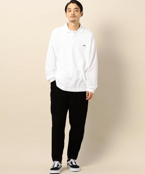LACOSTE(ラコステ)の「【別注】 <LACOSTE(ラコステ)> WIDE LONG SLEEVE POLOSHIRTS/ポロシャツ ◆(ポロシャツ・メンズ・ホワイト/ブラック/パープル・4/2/5/3)」の18枚目の写真