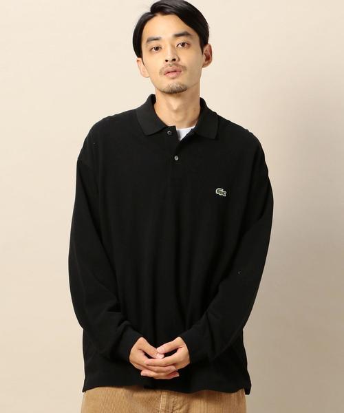 LACOSTE(ラコステ)の「【別注】 <LACOSTE(ラコステ)> WIDE LONG SLEEVE POLOSHIRTS/ポロシャツ ◆(ポロシャツ・メンズ・ホワイト/ブラック/パープル・4/2/5/3)」の14枚目の写真