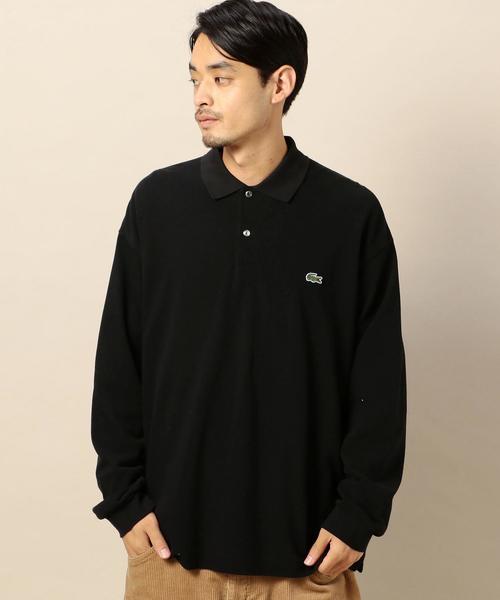 LACOSTE(ラコステ)の「【別注】 <LACOSTE(ラコステ)> WIDE LONG SLEEVE POLOSHIRTS/ポロシャツ ◆(ポロシャツ・メンズ・ホワイト/ブラック/パープル・4/2/5/3)」の15枚目の写真