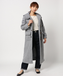 earth music&ecology | ・ロングダッフルコート(ダッフルコート)
