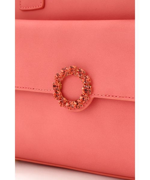 JILL by JILL STUART（ジルバイジルスチュアート）の「◆【sweet 2月号掲載】ビジューリングズショルダーバッグ（トートバッグ・レディース・ホワイト/グレー/オレンジ・ﾌﾘ-）」の17枚目の写真