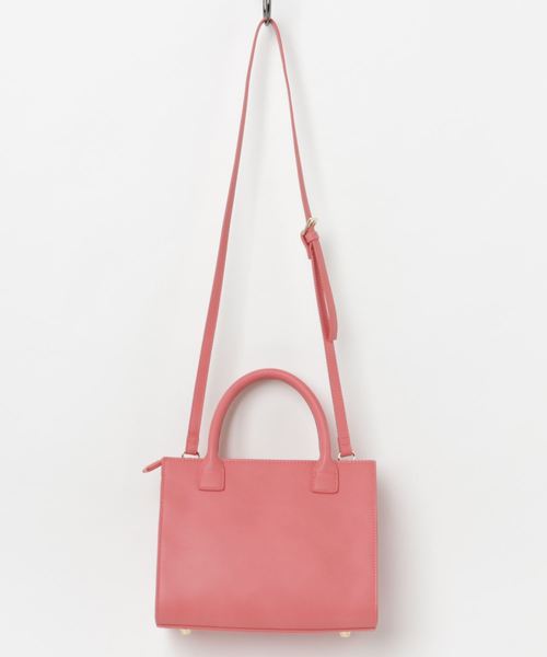 JILL by JILL STUART（ジルバイジルスチュアート）の「◆【sweet 2月号掲載】ビジューリングズショルダーバッグ（トートバッグ・レディース・ホワイト/グレー/オレンジ・ﾌﾘ-）」の4枚目の写真