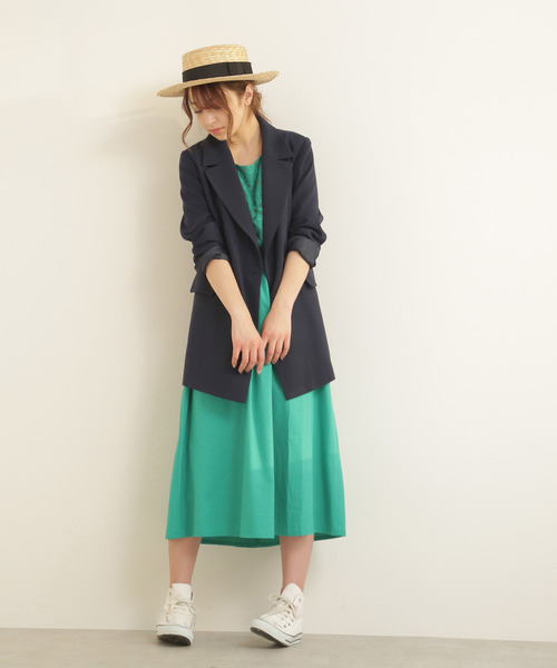 FREE'S MART（フリーズマート）の「ストローカンカン帽（ハット・レディース・ブラック/オレンジ・ﾌﾘ-）」の8枚目の写真