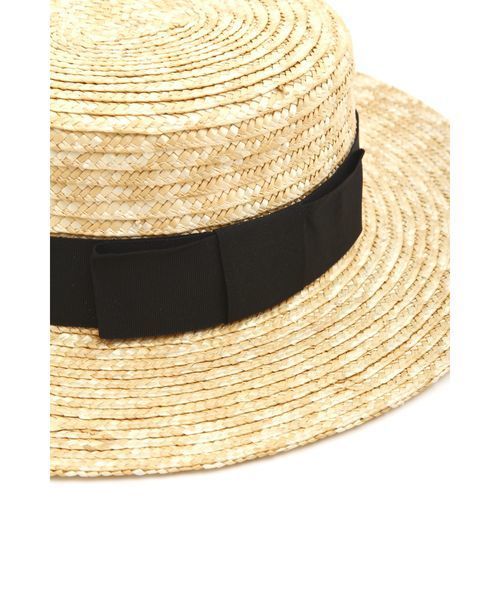 FREE'S MART（フリーズマート）の「ストローカンカン帽（ハット・レディース・ブラック/オレンジ・ﾌﾘ-）」の11枚目の写真