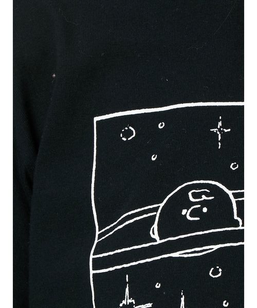 merry jenny（メリージェニー）の「charlie brown long tee（Tシャツ/カットソー・レディース・ブラック/オフホワイト/ピンク・FREE）」の15枚目の写真
