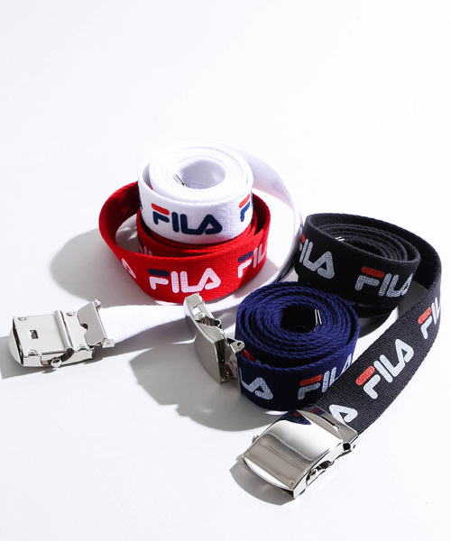 FILA（フィラ）の「∴WEGO/FILA別注ガチャベルト（ベルト・メンズ・ホワイト/ブラック/レッド/ネイビー・FREE）」の7枚目の写真