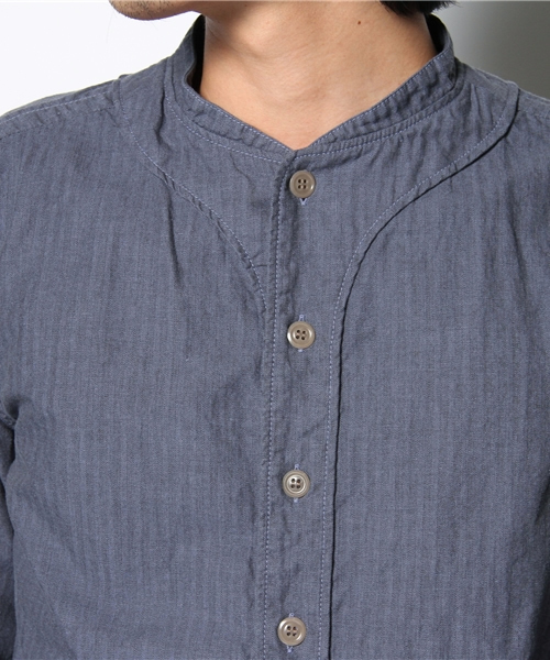 Jackman（ジャックマン）の「2013 ジャックマン ベースボールシャツ Jackman Baseball shirt JKT（シャツ/ブラウス・メンズ・ブラウン/ブルー・MEDIUM/LARGE）」の5枚目の写真