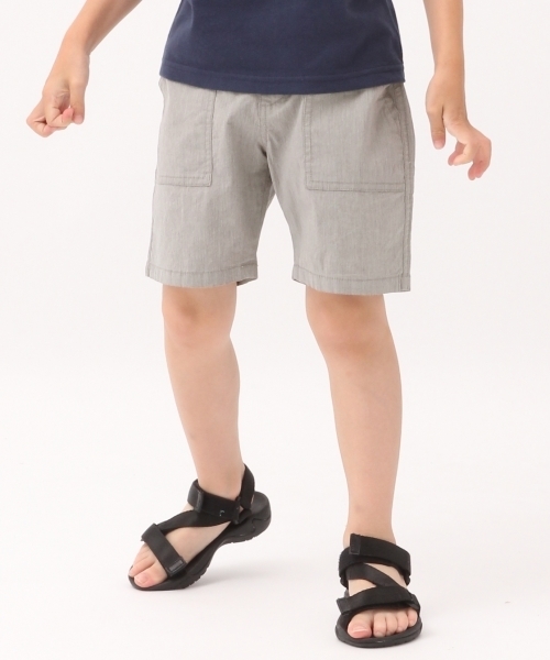 GLOBAL WORK（グローバルワーク）の「【キッズ】ベイカーショーツ/786564（その他パンツ・キッズ・グレー/カーキ/ネイビー・LARGE/MEDIUM/SMALL/XX-LARGE/X-LARGE）」の2枚目の写真