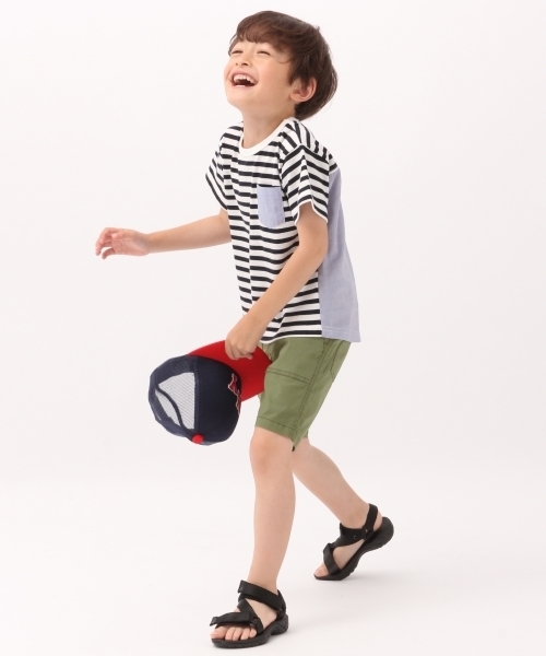 GLOBAL WORK（グローバルワーク）の「【キッズ】ベイカーショーツ/786564（その他パンツ・キッズ・グレー/カーキ/ネイビー・LARGE/MEDIUM/SMALL/XX-LARGE/X-LARGE）」の14枚目の写真