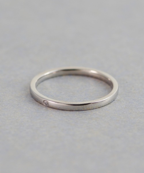 TONE SELECT GOODS（トーンセレクトグッズ）の「【vie】ステンレスリング（リング・レディース・シルバー/ピンク/イエロー・#13/#7/#9/#11/#15/#21/#1/#19/#5/#17/#3）」の3枚目の写真