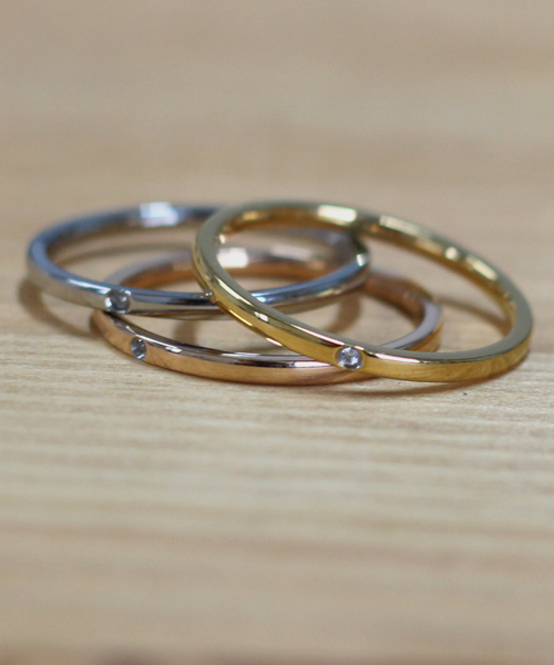 TONE SELECT GOODS（トーンセレクトグッズ）の「【vie】ステンレスリング（リング・レディース・シルバー/ピンク/イエロー・#13/#7/#9/#11/#15/#21/#1/#19/#5/#17/#3）」の9枚目の写真