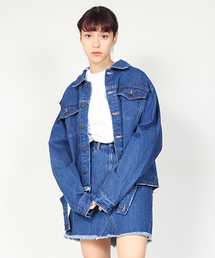 PUNYUS | ダメージデニムジャケット(デニムジャケット)