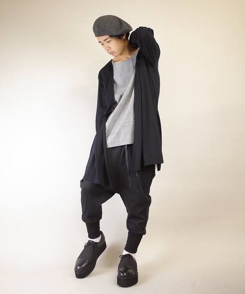 rovtski(ロフトスキー)の「rovtski【ビッグシルエット】20/TR天竺フェイクレイヤーコーディガン(カーディガン/ボレロ・メンズ・ベージュ/ネイビー/グレー/その他・MEDIUM/LARGE)」の16枚目の写真