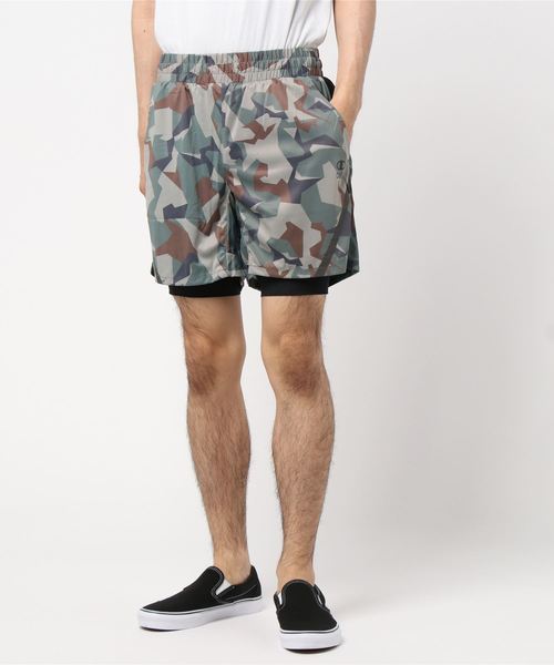 Champion(チャンピオン)の「【Champion/チャンピオン】メンズ CPFU インナー付ハーフパンツ(その他パンツ・メンズ・ダークブルー/イエロー系その他/アーミー/レッド系その他6/オリーブ/その他1・LARGE/MEDIUM/X-LARGE)」の6枚目の写真