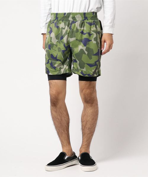 Champion(チャンピオン)の「【Champion/チャンピオン】メンズ CPFU インナー付ハーフパンツ(その他パンツ・メンズ・ダークブルー/イエロー系その他/アーミー/レッド系その他6/オリーブ/その他1・LARGE/MEDIUM/X-LARGE)」の3枚目の写真