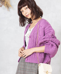 WEGO | WEGO/ロービングショートカーディガン(カーディガン/ボレロ)