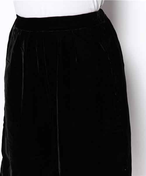 BEAMS BOY(ビームスボーイ)の「□BEAMS BOY / ベルベット キュロット(その他パンツ・レディース・ブラック/ネイビー・ONE SIZE)」の5枚目の写真