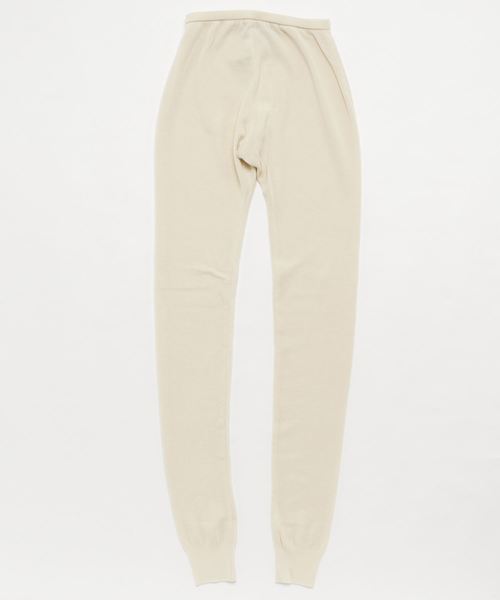 TAN（タン）の「【TAN】LEGGINGS 18AW-30（その他パンツ・レディース・ブラック/アイボリー・FREE）」の3枚目の写真