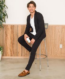 Vicci（ビッチ）の「『vicci/ヴィッチ』1Bテーラードジャケット＆パンツ【上下セットアップ】（セットアップ）」