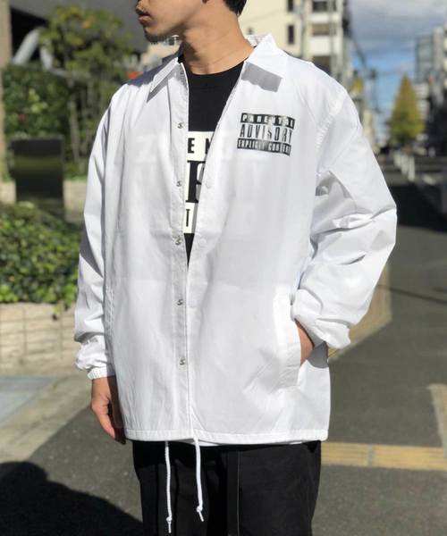 FACT ブラック コーチジャケット 白ロゴ L LOCAL STYLE T/CコーチJKT – FACT Clothing®