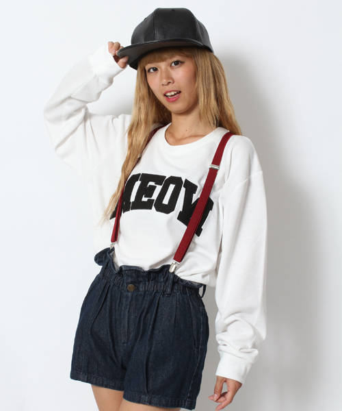 WEGO（ウィゴー）の「WEGO/ワッペンスウェット（スウェット・メンズ・ホワイト/ブラック/杢グレー/ロイヤルブルー・MEDIUM/LARGE）」の15枚目の写真