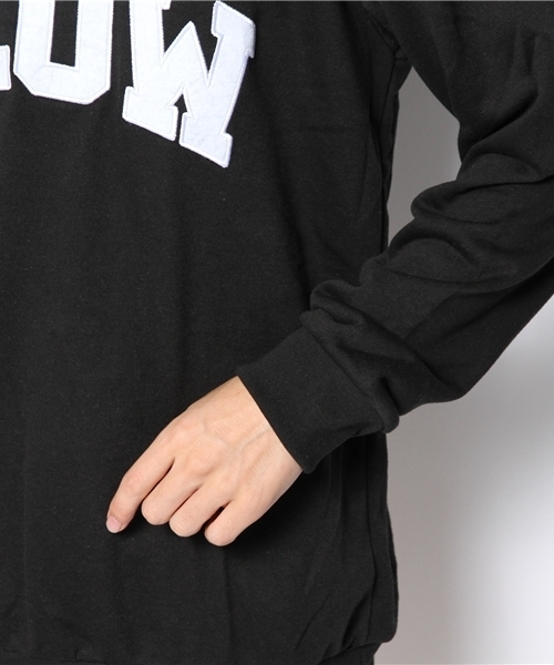 WEGO（ウィゴー）の「WEGO/ワッペンスウェット（スウェット・メンズ・ホワイト/ブラック/杢グレー/ロイヤルブルー・MEDIUM/LARGE）」の9枚目の写真